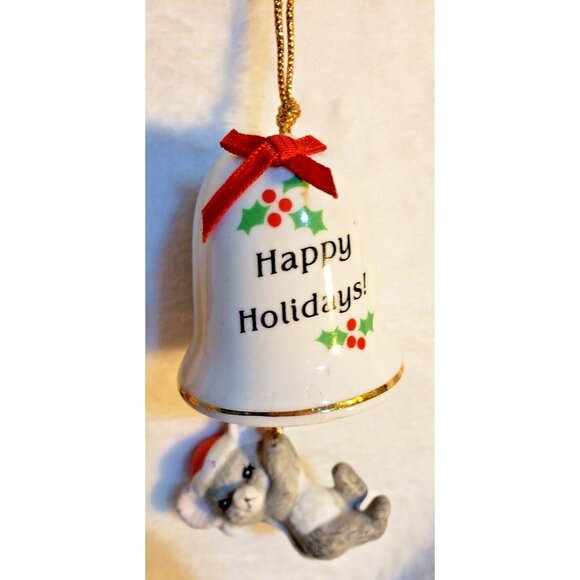 Cracker Barrel Vintage 3 Pc Christmas Ornament Lot Mrs. Claus Santa Star Bell - Picture 3 of 6